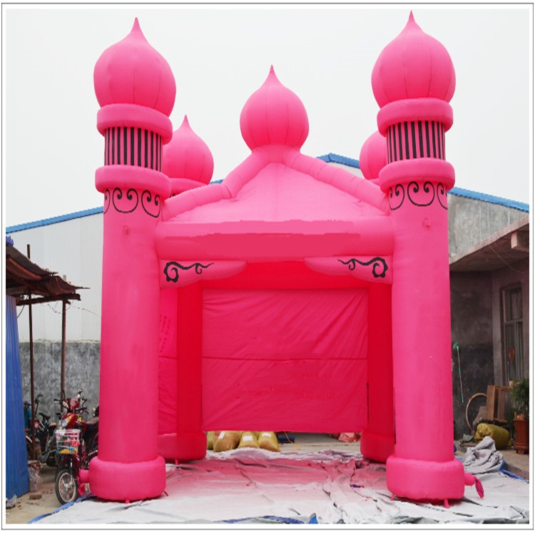 新州镇粉色帐篷